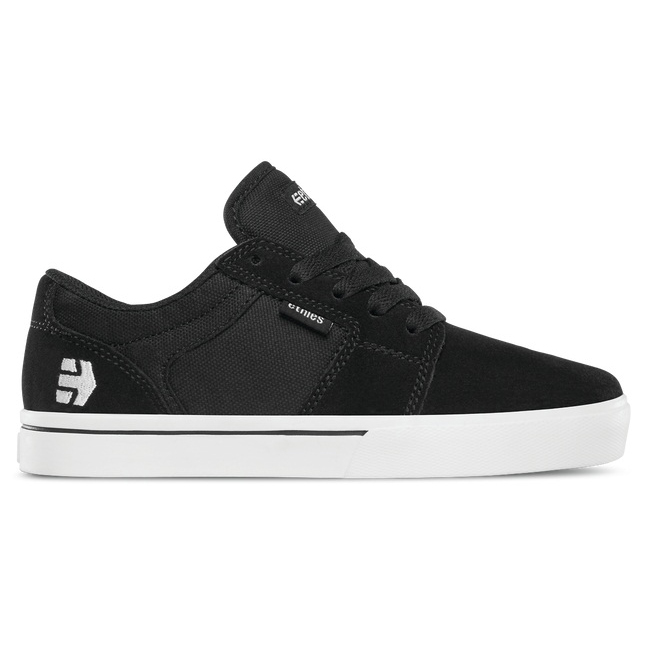 Dětské Tenisky Etnies Barge Ls Černé/Bílé - XUWOB0349